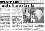 Article du Dauphiné Libéré du 25/01/2006